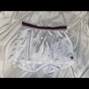 white champion shorts
